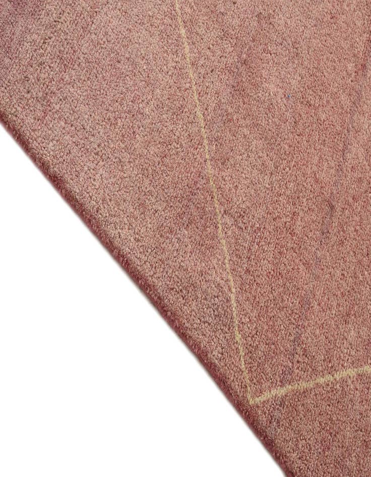 Detail image of  5' 6 x 7' 10  Hand Knotted Moroccan Wool Rug