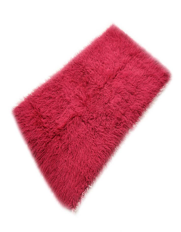 Detail image of  2' 10 x 5' 1  Hand Knotted Moroccan Wool Rug