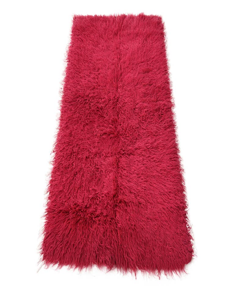 Detail image of  2' 10 x 5' 1  Hand Knotted Moroccan Wool Rug