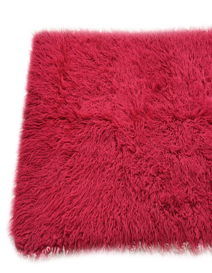 Detail image of  2' 10 x 5' 1  Hand Knotted Moroccan Wool Rug