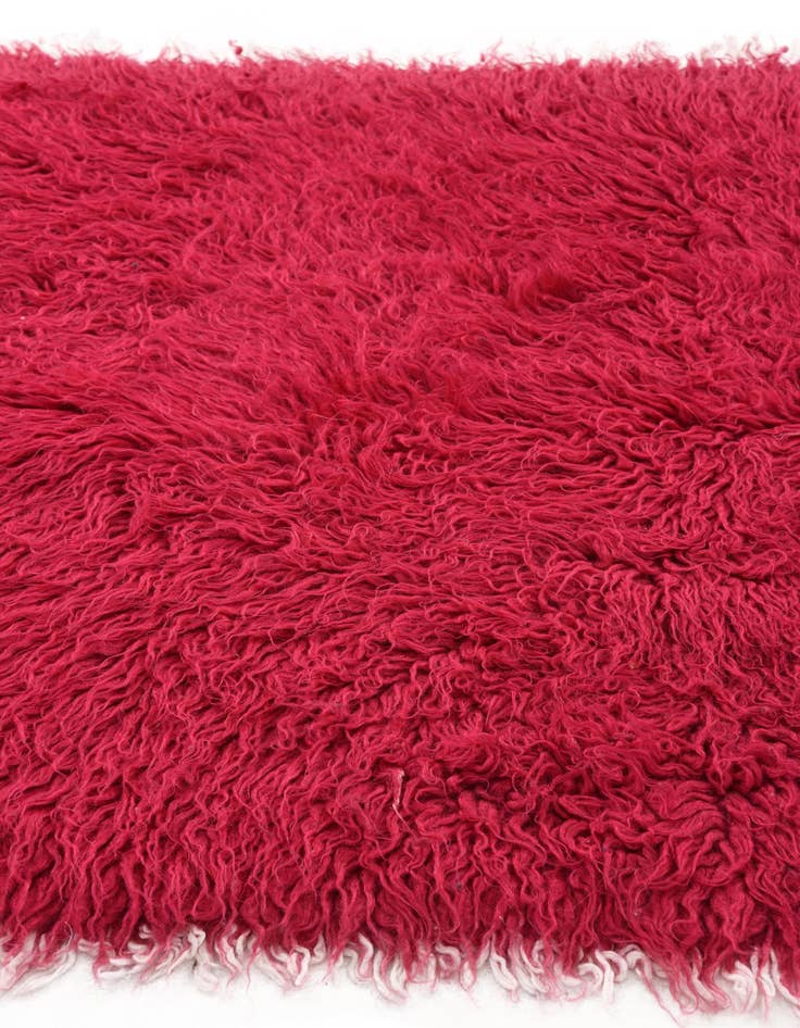 Detail image of  2' 10 x 5' 1  Hand Knotted Moroccan Wool Rug