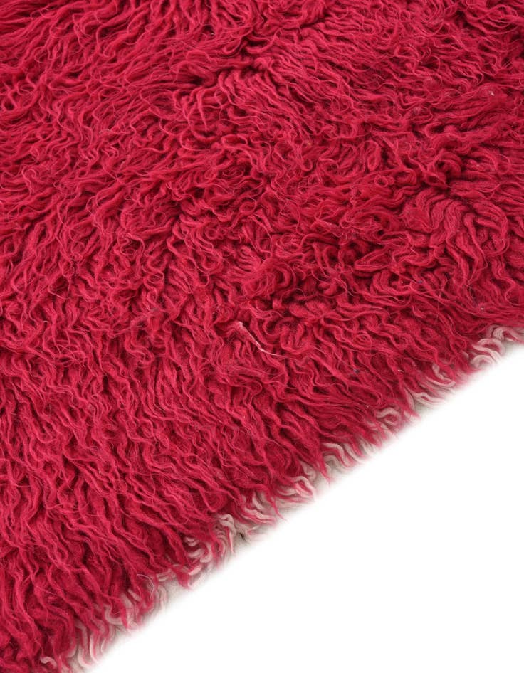 Detail image of  2' 10 x 5' 1  Hand Knotted Moroccan Wool Rug