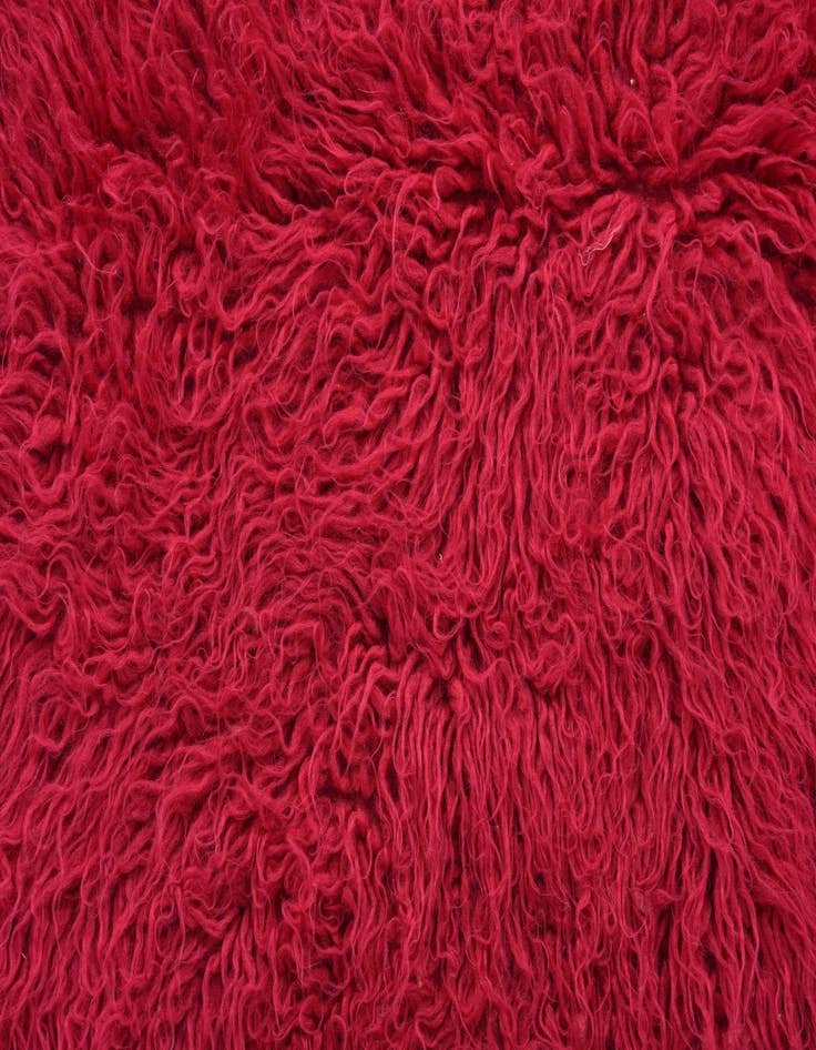 Detail image of  2' 10 x 5' 1  Hand Knotted Moroccan Wool Rug