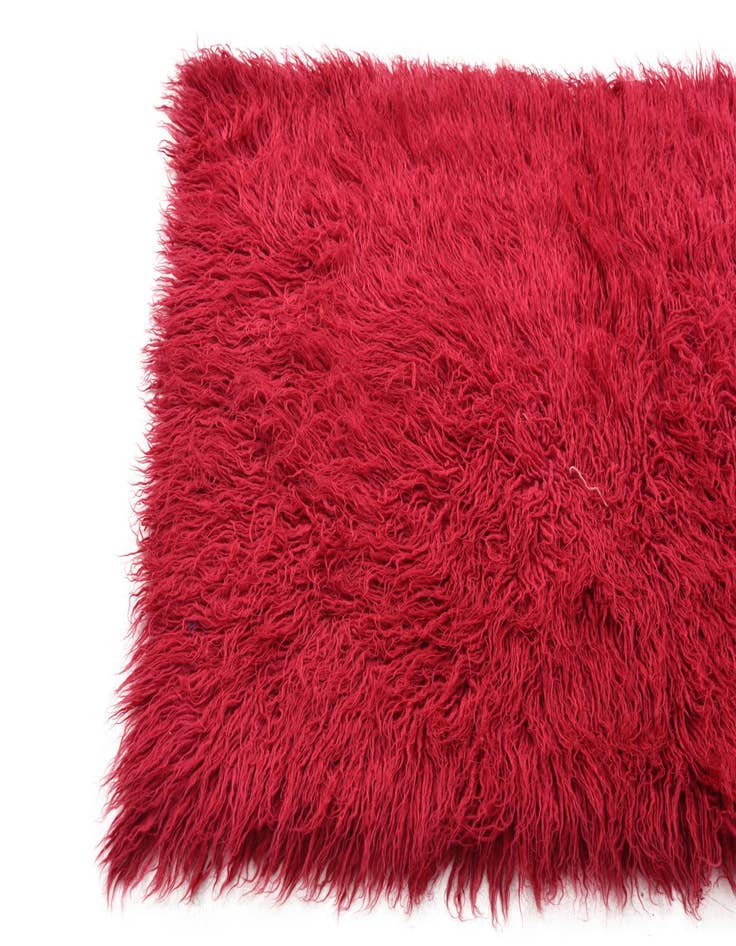 Detail image of  3' 1 x 5' 1  Hand Knotted Moroccan Wool Rug