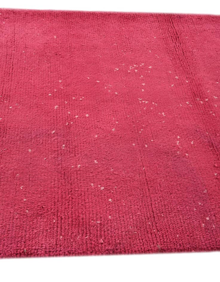 Detail image of  3' 11 x 6' 4  Hand Knotted Moroccan Wool Rug