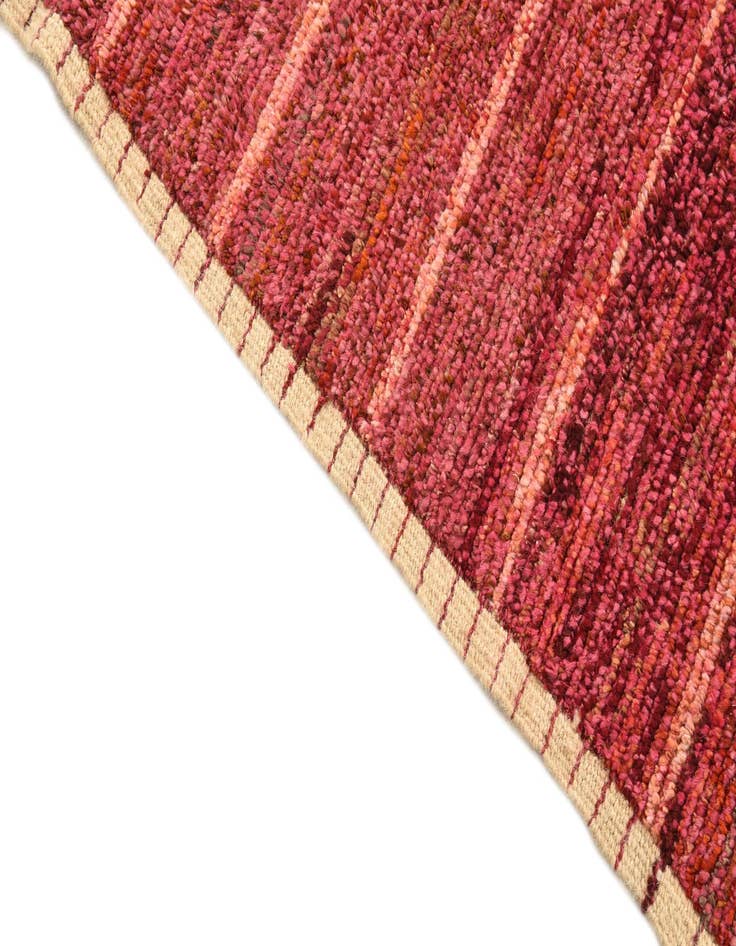 Detail image of  4' 1 x 6' 5  Hand Knotted Moroccan Wool Rug