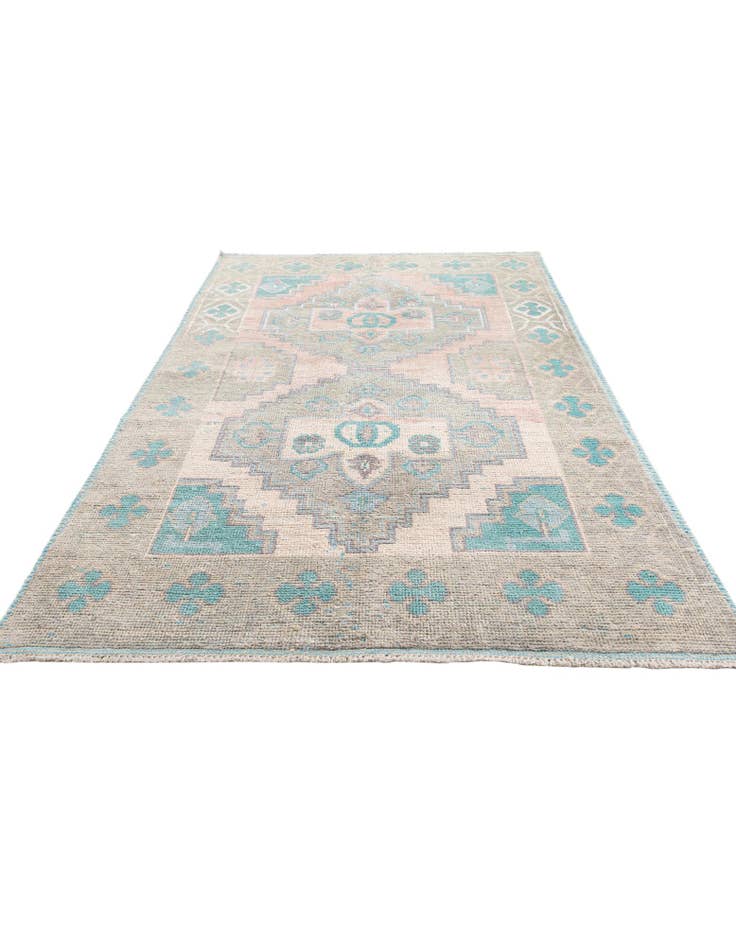 Detail image of  6' x 9' 5  Hand Knotted Moroccan Wool Rug