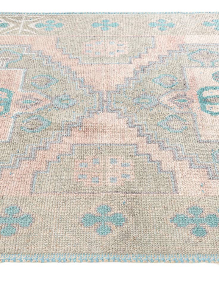 Detail image of  6' x 9' 5  Hand Knotted Moroccan Wool Rug