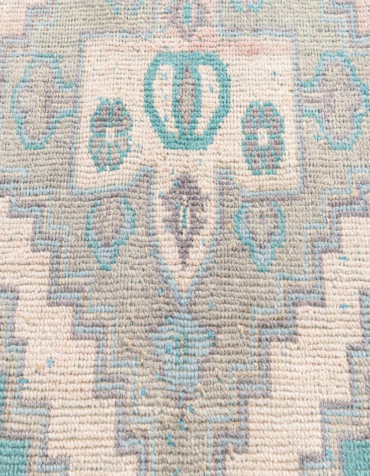 Detail image of  6' x 9' 5  Hand Knotted Moroccan Wool Rug