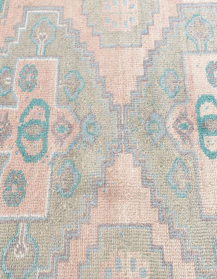 Detail image of  6' x 9' 5  Hand Knotted Moroccan Wool Rug