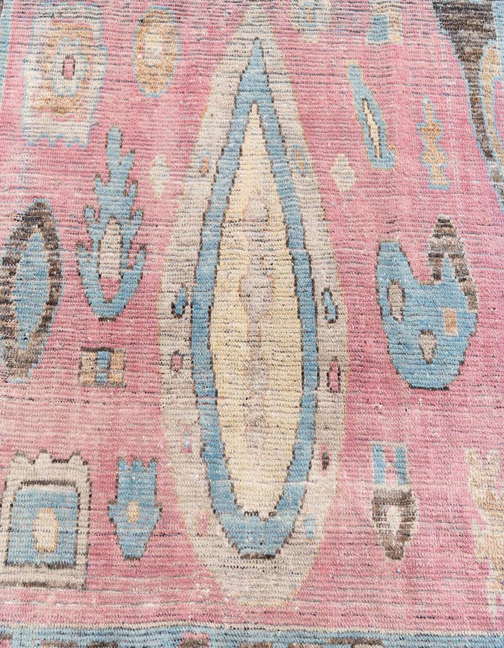 Detail image of  8' 8 x 11' 10  Hand Knotted Moroccan Wool Rug