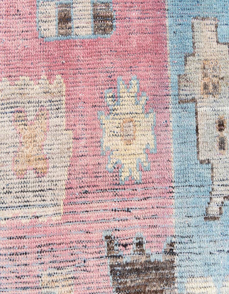 Detail image of  8' 8 x 11' 10  Hand Knotted Moroccan Wool Rug