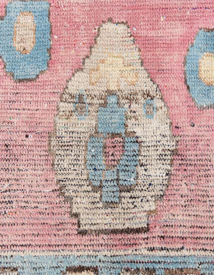 Detail image of  8' 8 x 11' 10  Hand Knotted Moroccan Wool Rug