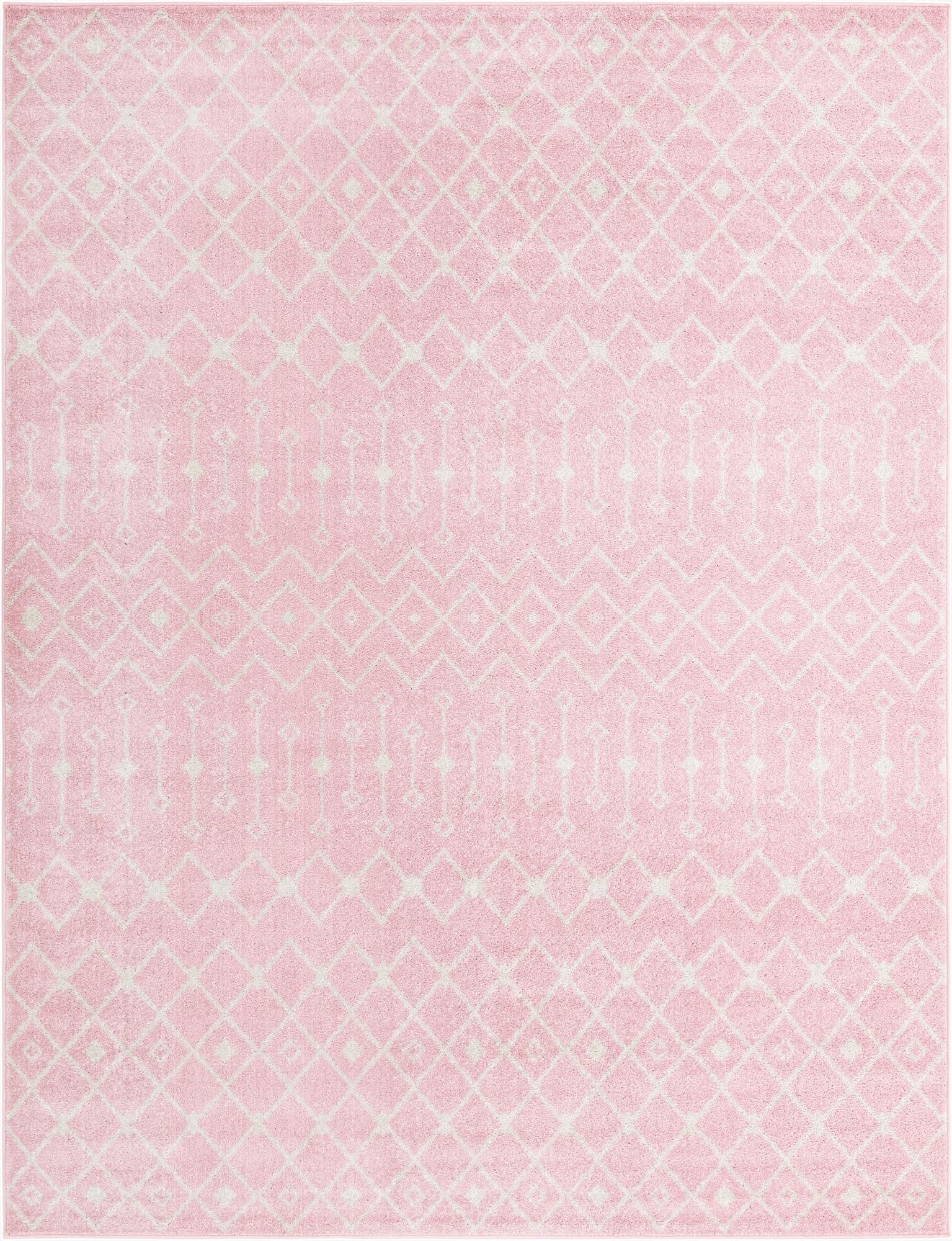  9' x 12' Moroccan Trellis Rug