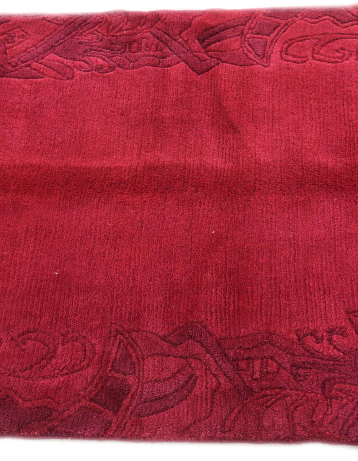 Detail image of  3' 1 x 5' 4  Hand Knotted Nepal Wool Rug