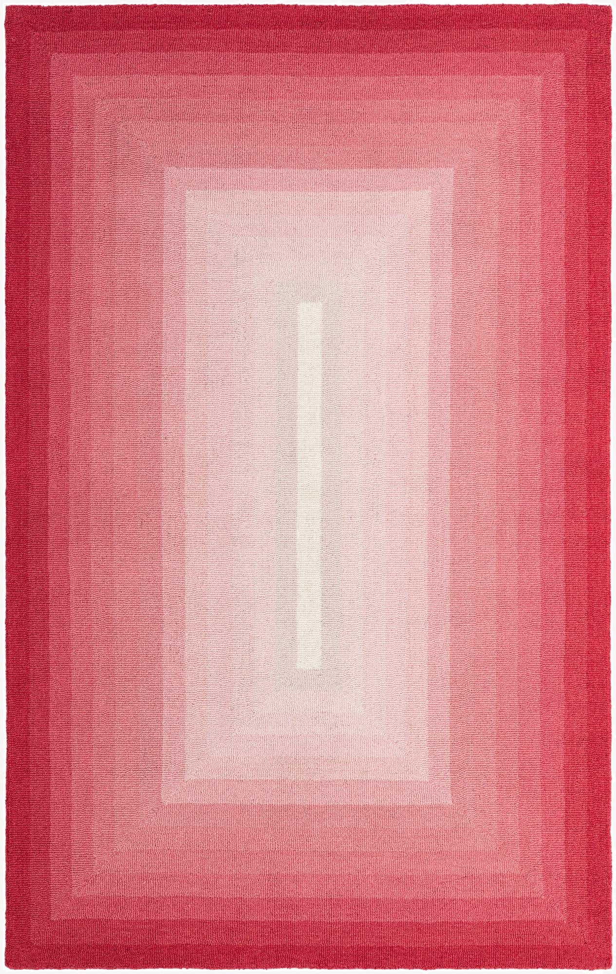  5' 1 x 8' Ombre Wool Rug