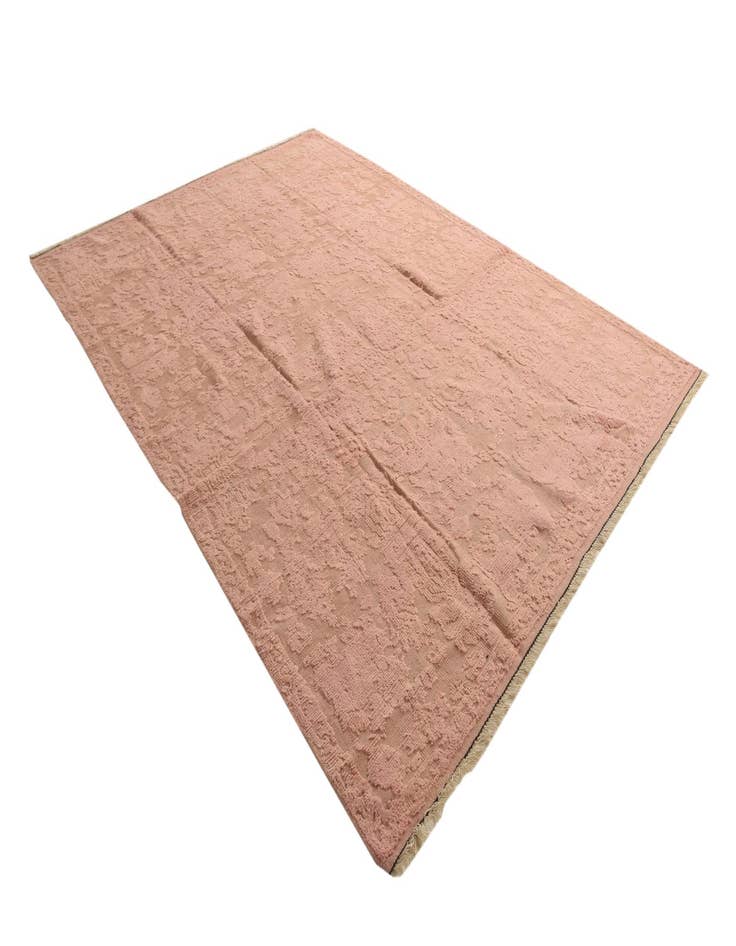 Detail image of  9' 1 x 12' 6  Hand Knotted Oushak Wool Rug