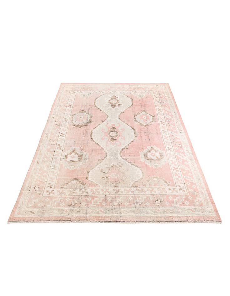 Detail image of  8' 8 x 11' 9  Hand Knotted Oushak Wool Rug