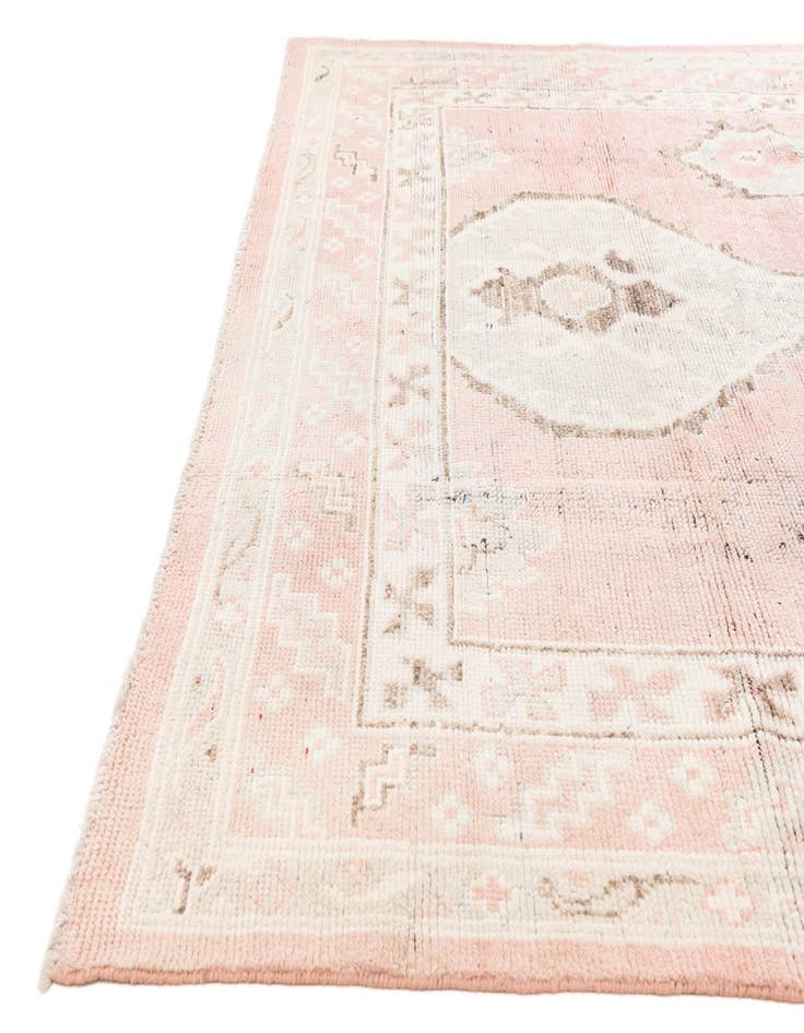 Detail image of  8' 8 x 11' 9  Hand Knotted Oushak Wool Rug