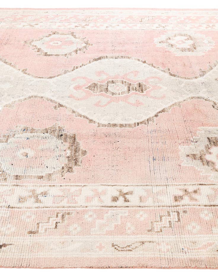 Detail image of  8' 8 x 11' 9  Hand Knotted Oushak Wool Rug