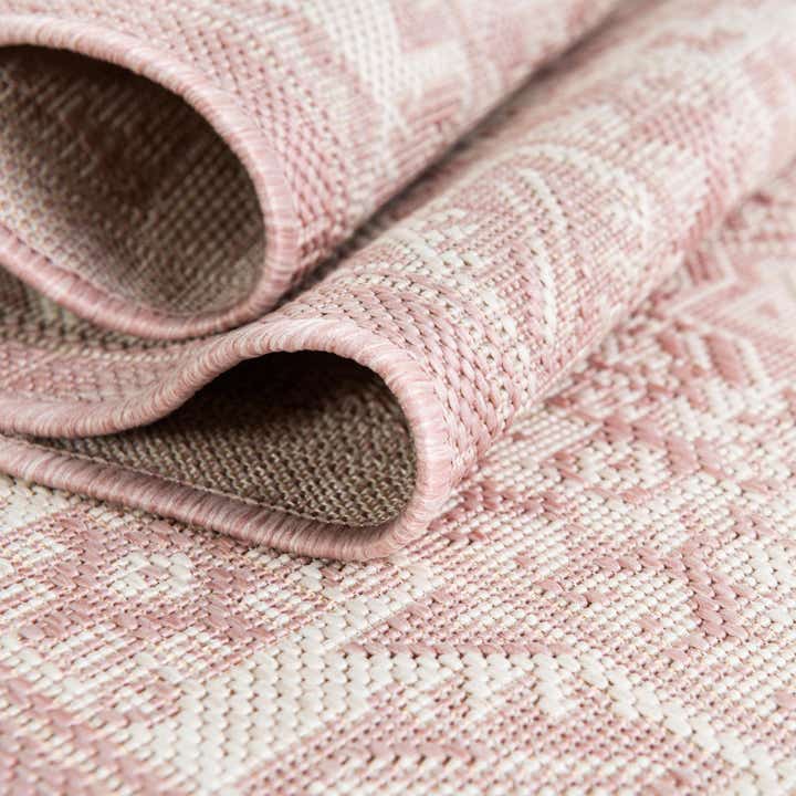 Pink 2' x 3' Aztec Indoor / Outdoor Rug | Rugs.com