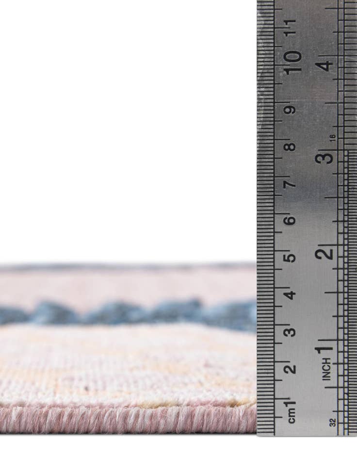 Detail image of  8' 2 x 10'  Washable Botanical Indoor / Outdoor Rug