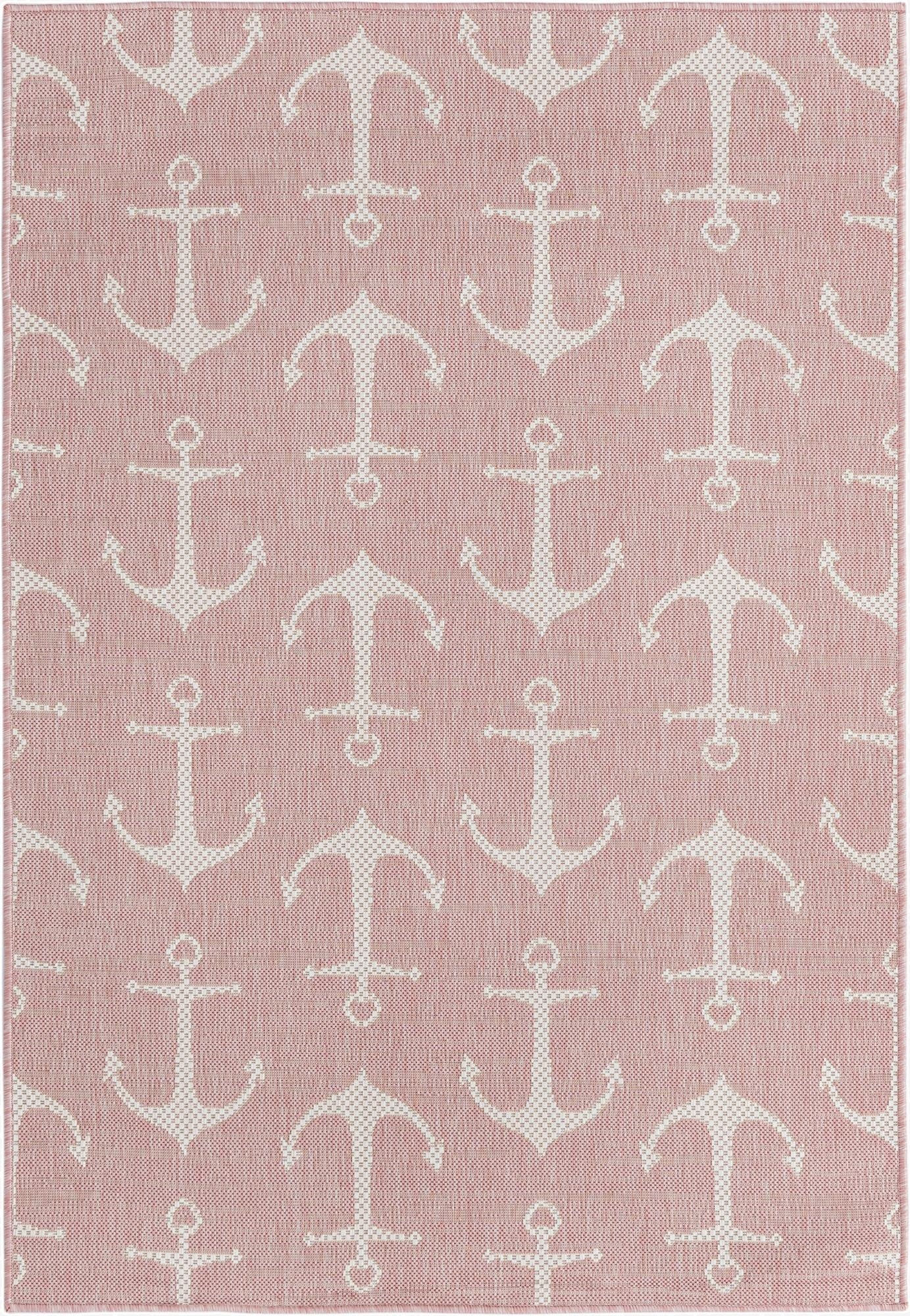  4' x 6'  Washable Coastal Indoor / Outdoor Rug
