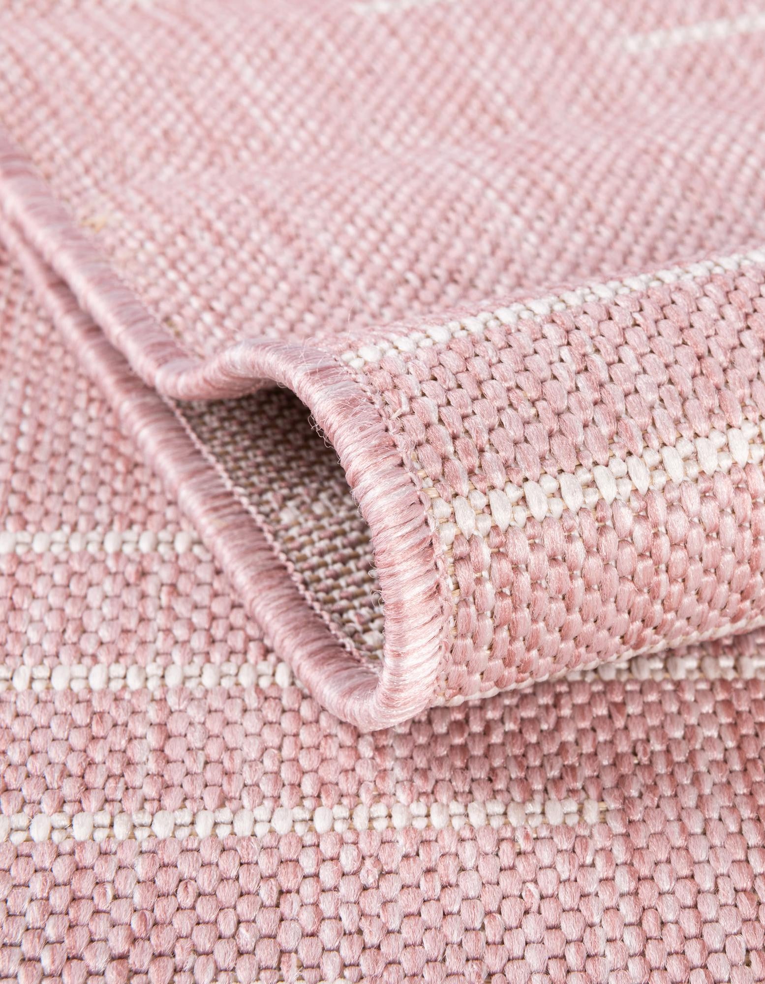 Pink 2' x 3' Modern Indoor / Outdoor Rug | Rugs.com