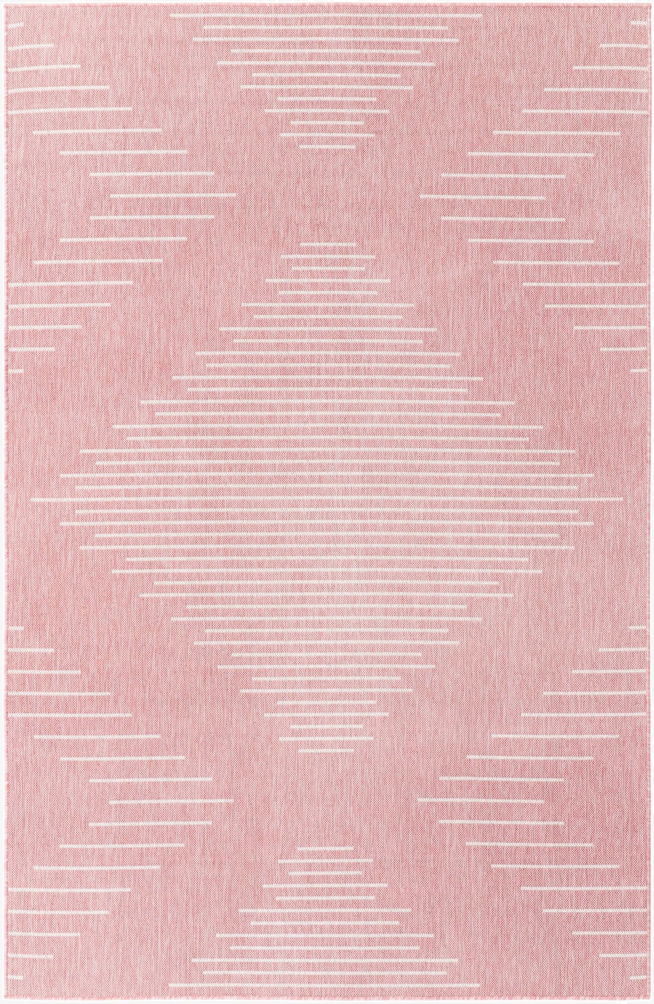  5' 3 x 8'  Washable Modern Indoor / Outdoor Rug