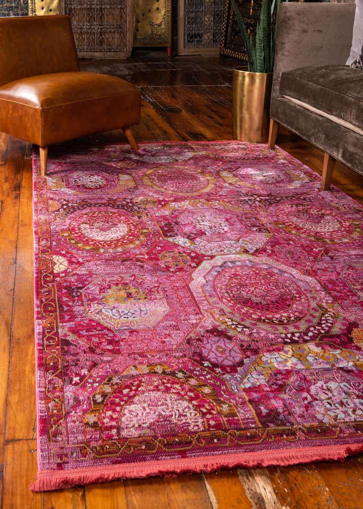 Pink 8' 4 x 10' Santiago Rug | Rugs.com