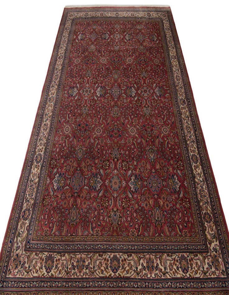 Detail image of  8' 2 x 11' 5  Hand Knotted Sarough Wool Rug