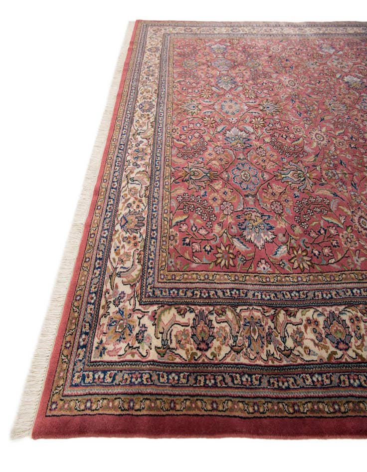 Detail image of  8' 2 x 11' 5  Hand Knotted Sarough Wool Rug