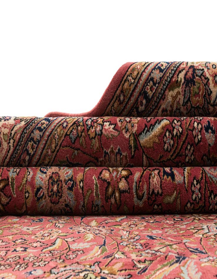 Detail image of  8' 2 x 11' 5  Hand Knotted Sarough Wool Rug