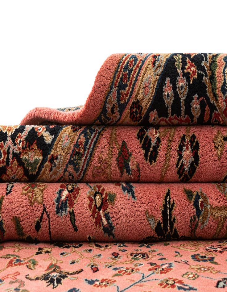 Detail image of  8' 1 x 11' 9 Sarough Wool Rug