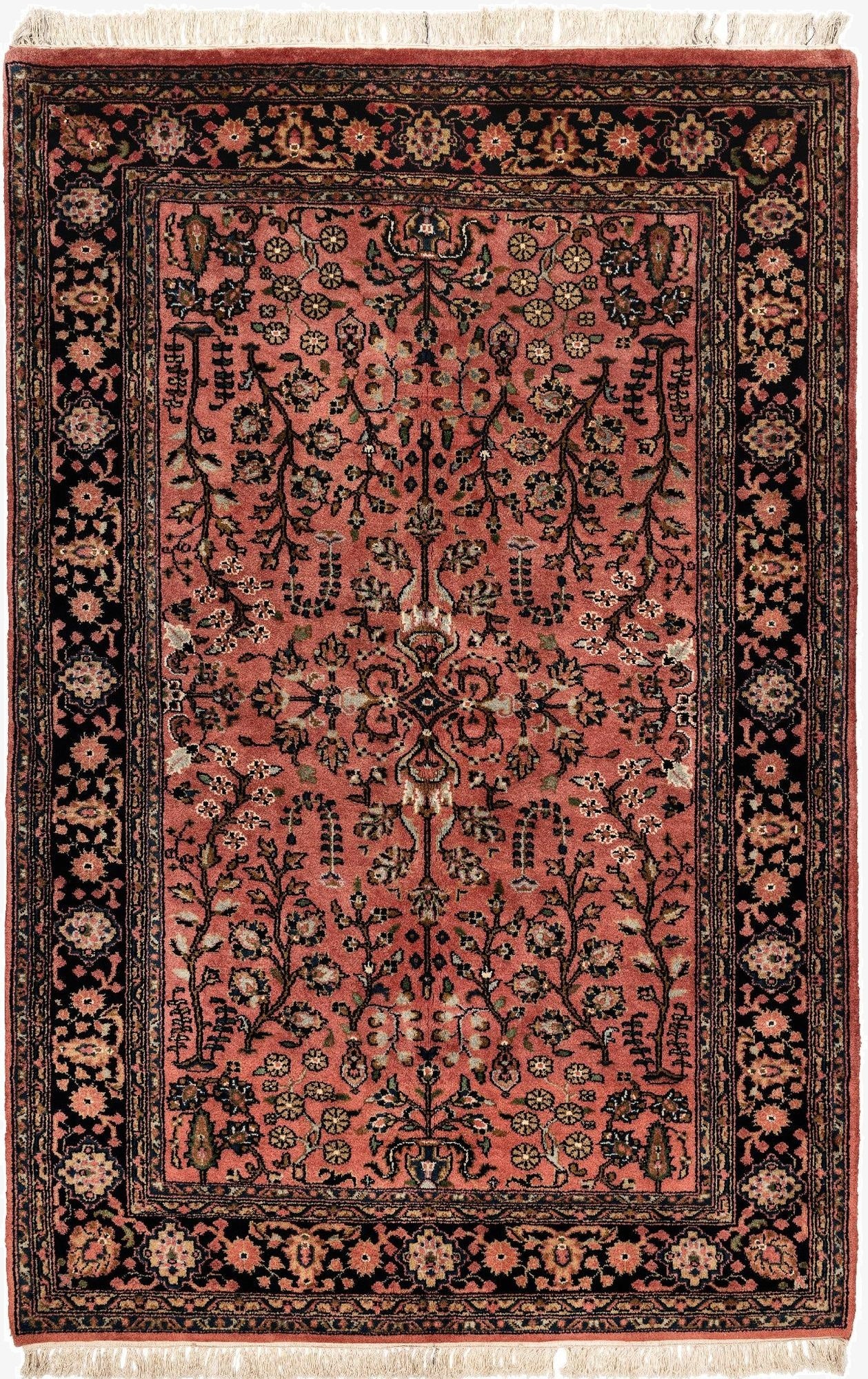  4' 6 x 6' 10 Sarouk Rug