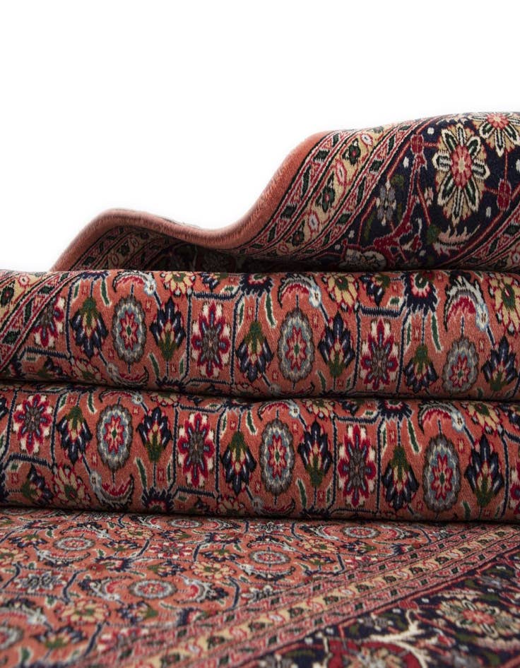 Detail image of  4' 11 x 6' 10 Tabriz Mahi Wool Rug