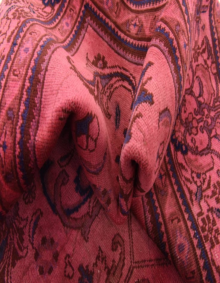 Detail image of  9' 5 x 16' 1  Hand Knotted Tabriz Persian Wool Rug