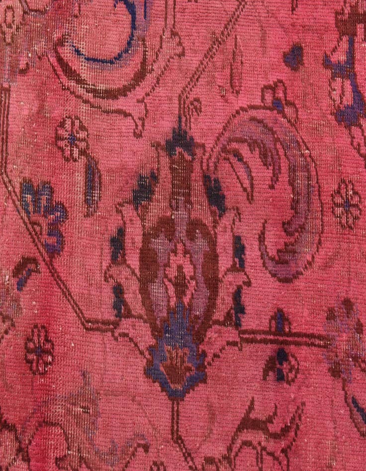 Detail image of  9' 5 x 16' 1  Hand Knotted Tabriz Persian Wool Rug