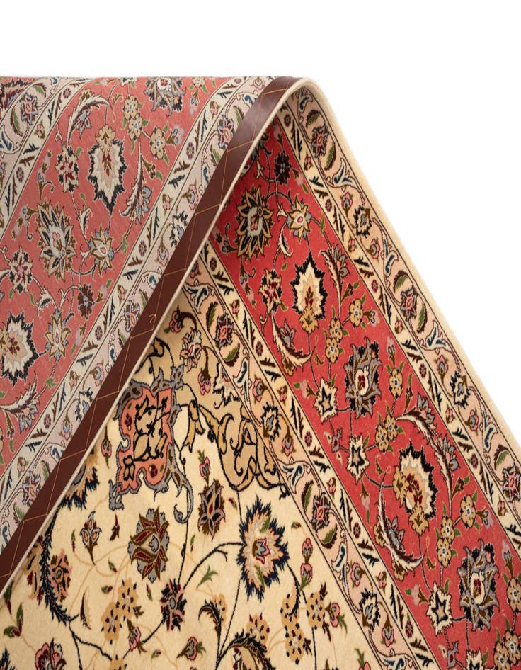 Detail image of  9' 11 x 13' 1 Tabriz Wool Rug