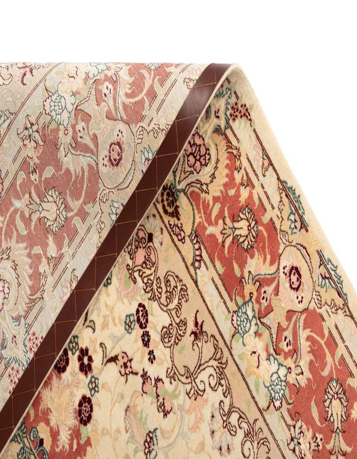 Detail image of  5' 7 x 8' Tabriz Rug