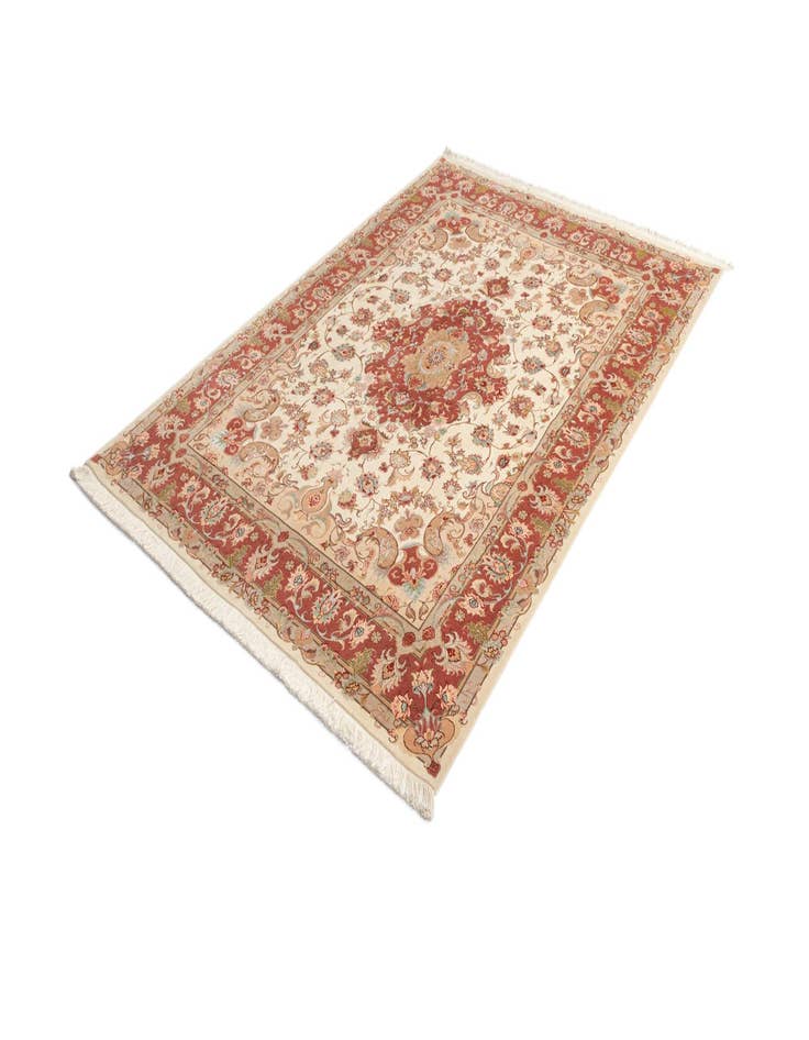 Detail image of  5' 9 x 8' 2 Tabriz Rug