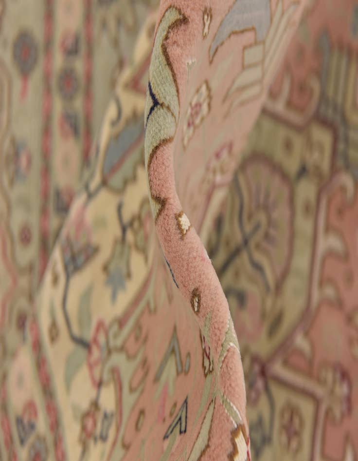 Detail image of  5' x 6' 7  Hand Knotted Tabriz Persian Rug