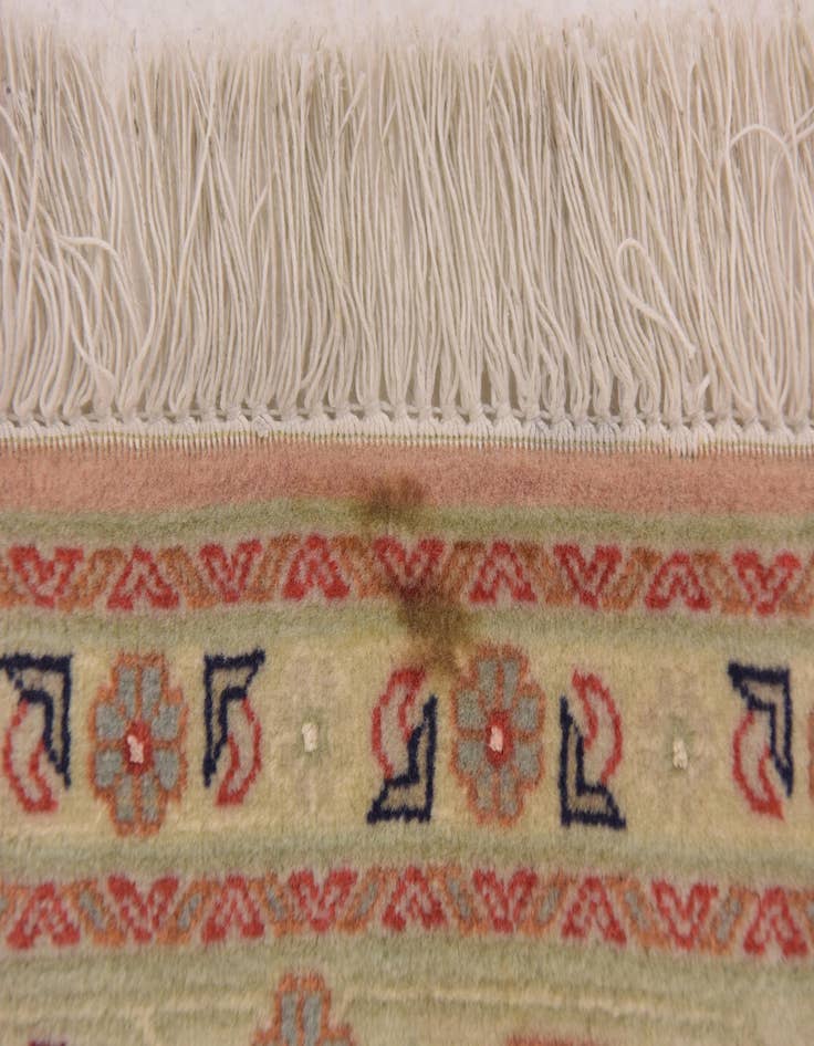 Detail image of  5' x 6' 7  Hand Knotted Tabriz Persian Rug