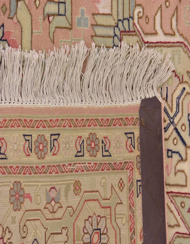 Detail image of  5' x 6' 7  Hand Knotted Tabriz Persian Rug