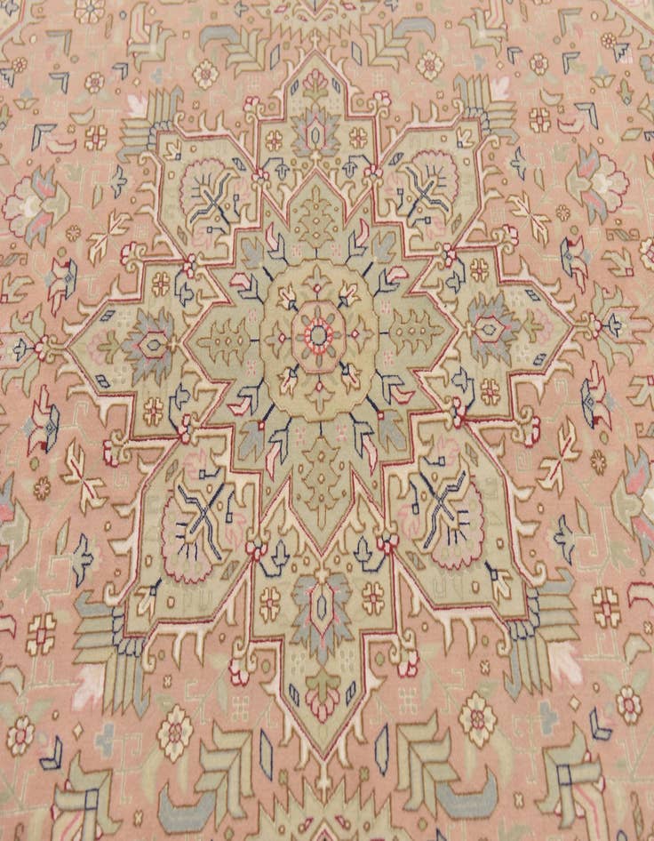 Detail image of  5' x 6' 7  Hand Knotted Tabriz Persian Rug