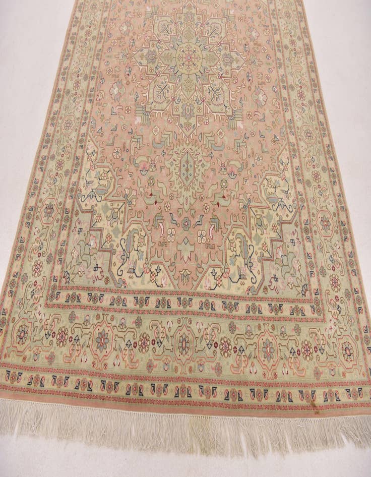 Detail image of  5' x 6' 7  Hand Knotted Tabriz Persian Rug