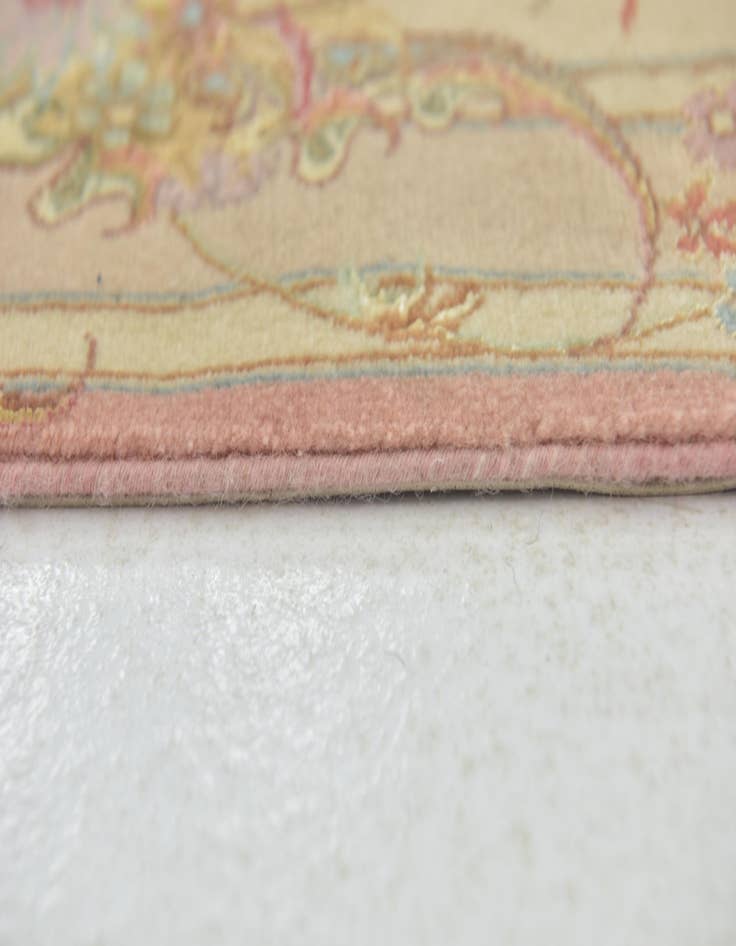 Detail image of  8' 1 x 11' 9  Hand Knotted Tabriz Persian Rug