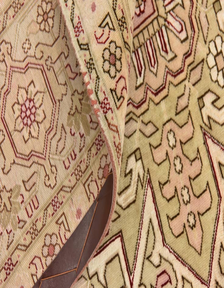 Detail image of  6' 8 x 10'  Hand Knotted Tabriz Persian Rug