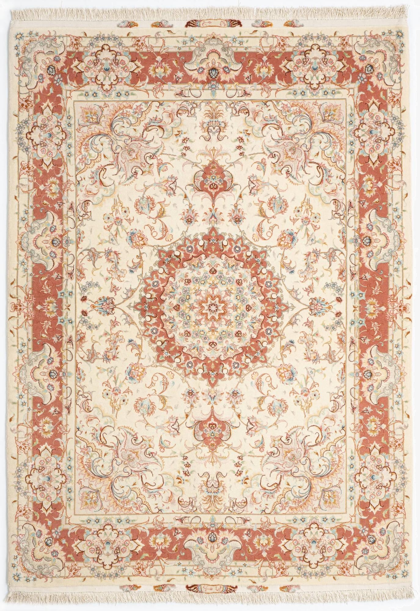  5' 1 x 7' 2 Tabriz Rug