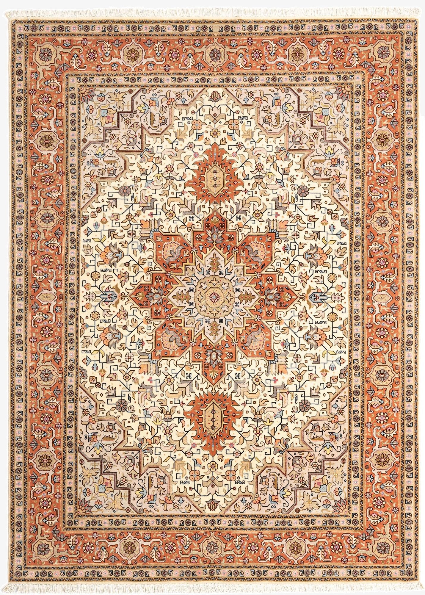  4' 11 x 6' 11 Tabriz Rug